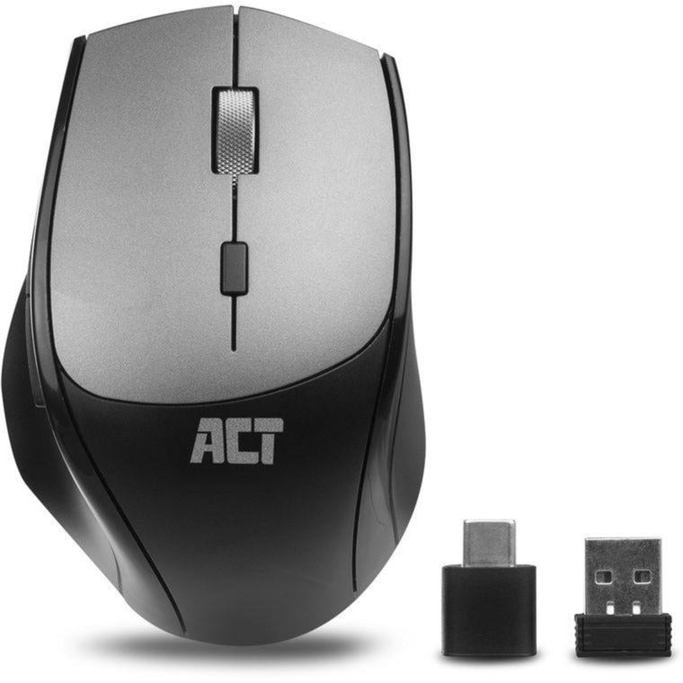 ACT Connectivity Connectivity Draadloze Dual-Connect Muis 2400 DPI met stille kl