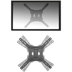 Act connectivity full motion tv en monitor wandsteun, 23 tot 55 wandmontage (zwart)