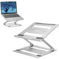 Act connectivity laptopstandaard aluminium (aluminium, opvouwbaar, traploos in hoogte verstelbaar)