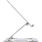 Act connectivity laptopstandaard aluminium (aluminium, opvouwbaar, traploos in hoogte verstelbaar)