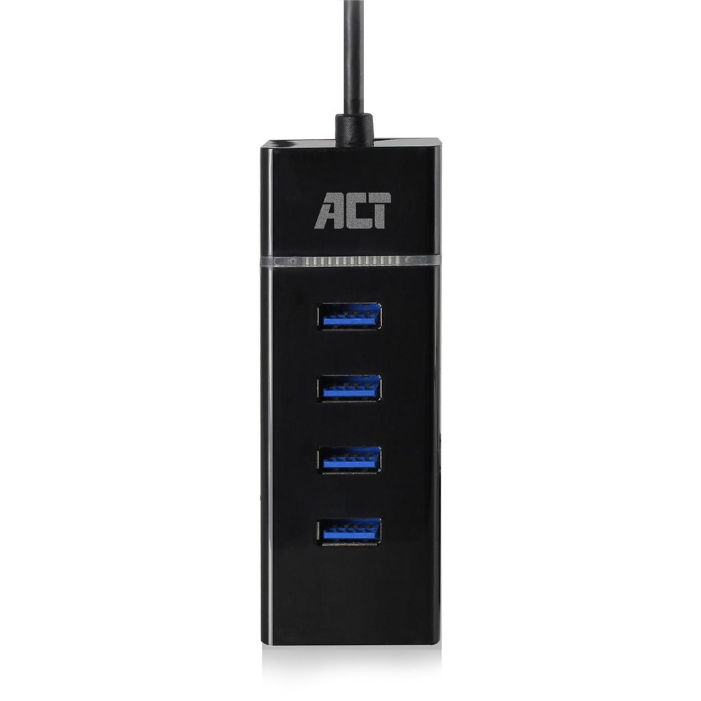 ACT Connectivity USB-C Hub 3.2 met 4 USB-A poorten