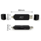 Act kaartlezer ac6375 zwart