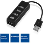 Act usb-hub ac6205 zwart