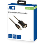 Act connectivity usb naar serieel converter (basic version) adapter (zwart)