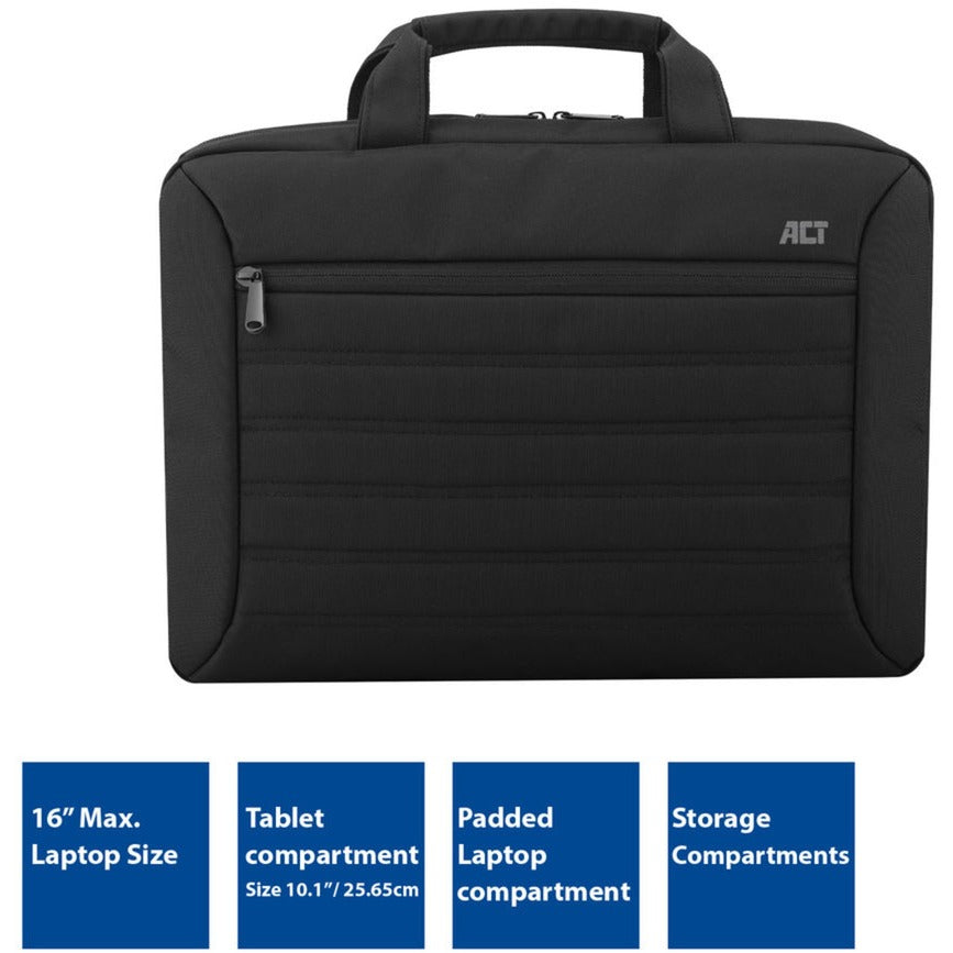 Laptoptas act ac8525 zwart