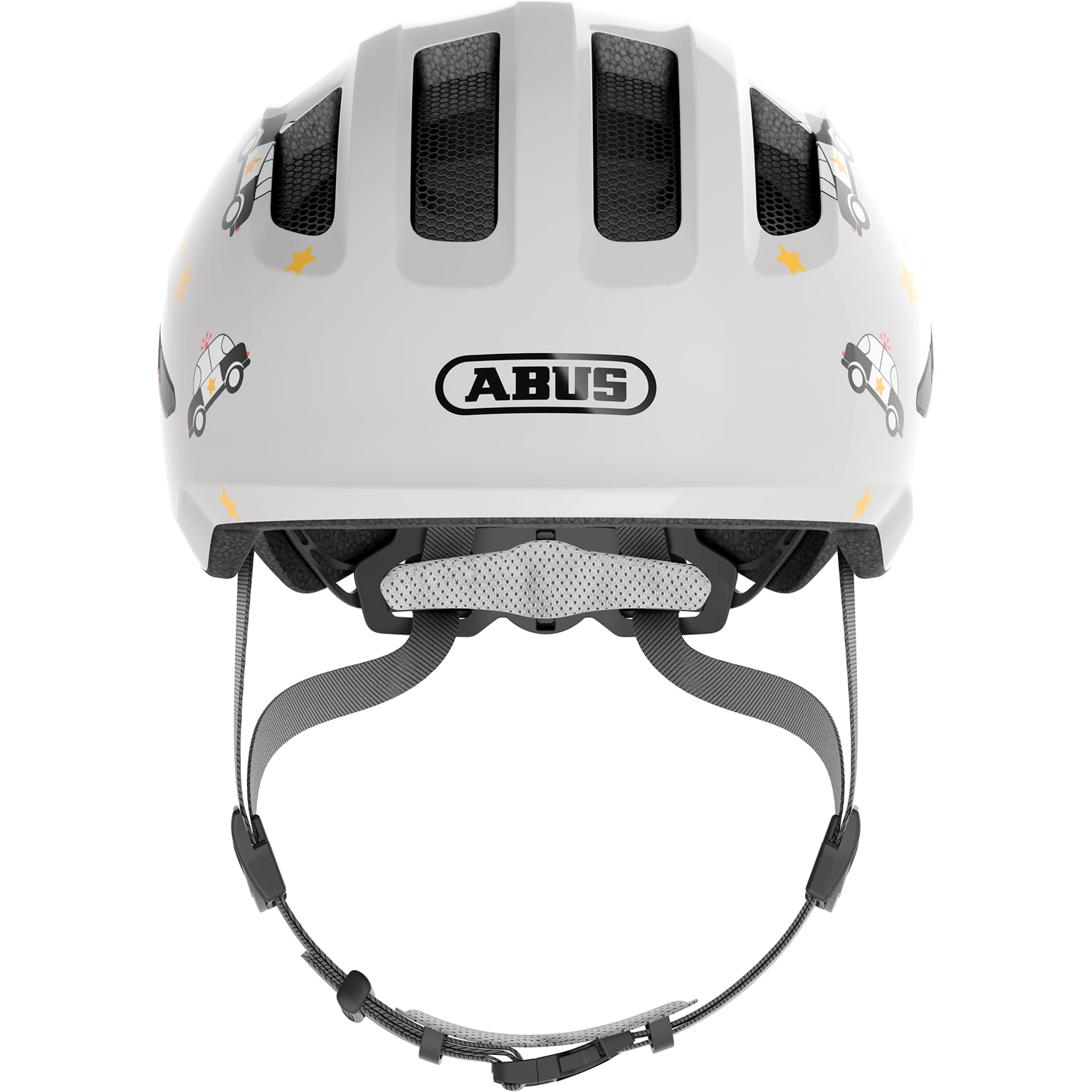 Abus helm Smiley 3.0 Grijs police M 50-55cm