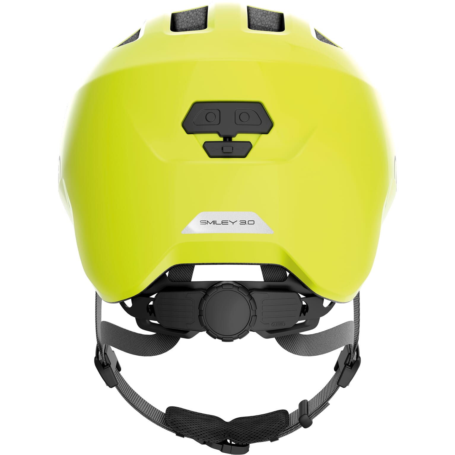 Abus helm Smiley 3.0 shiny Geel M 50-55cm