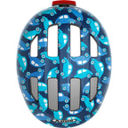 Abus Helm Smiley 3.0 LED blue car M 50-55cm