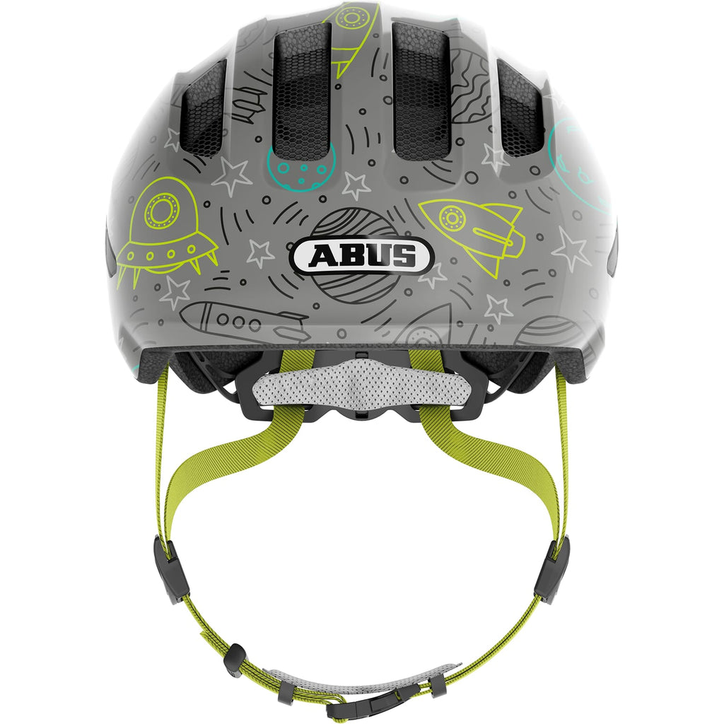 Abus helm Smiley 3.0 LED Grijs space S 45-50cm