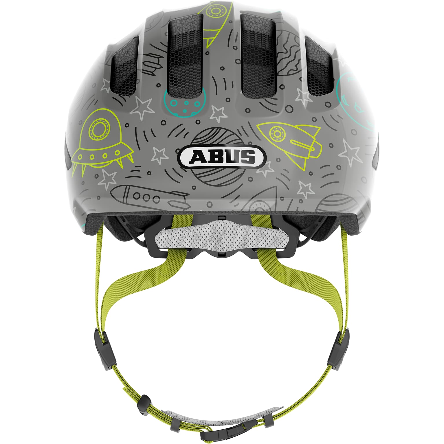 Abus helm Smiley 3.0 LED Grijs space S 45-50cm