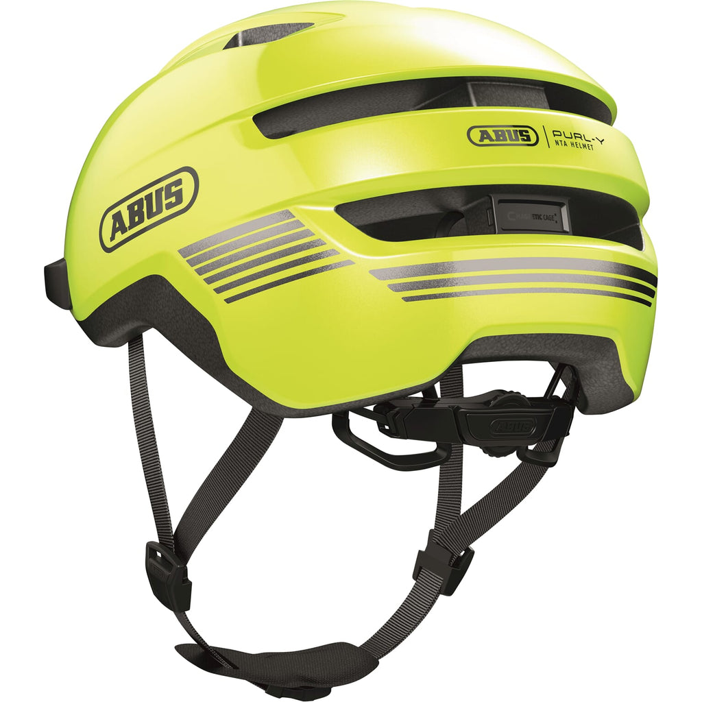 Abus helm purl-y signal yellow m 54-58cm