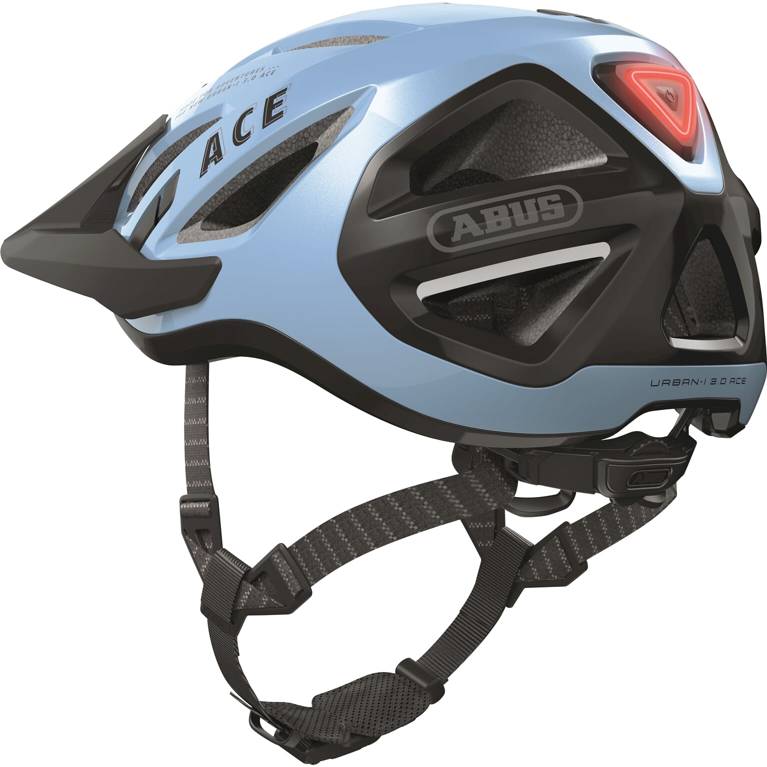 Abus helm Urban-I 3.0 ACE iced Blauw M 52-58cm