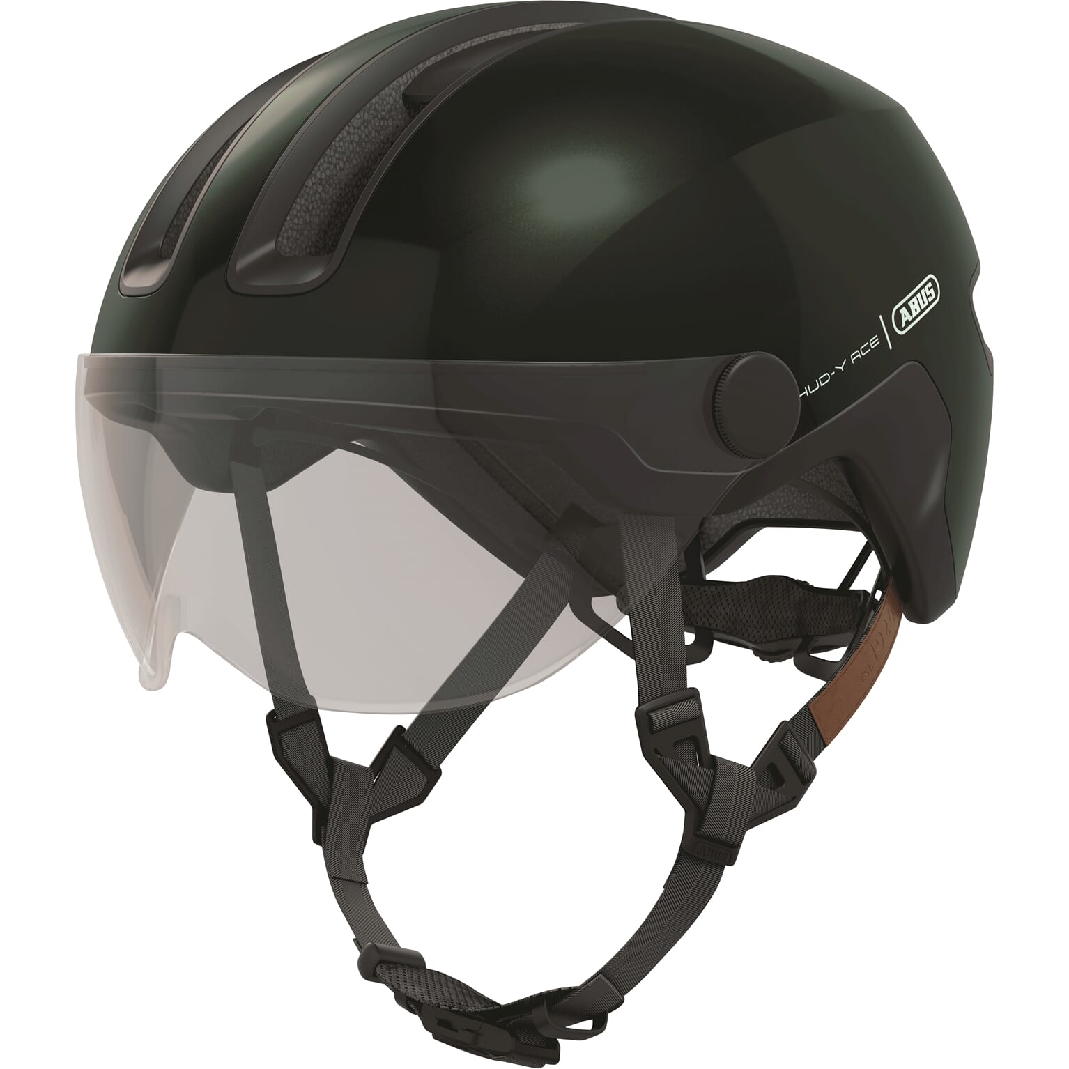 Abus helm hud-y ace moss green m 54-58cm