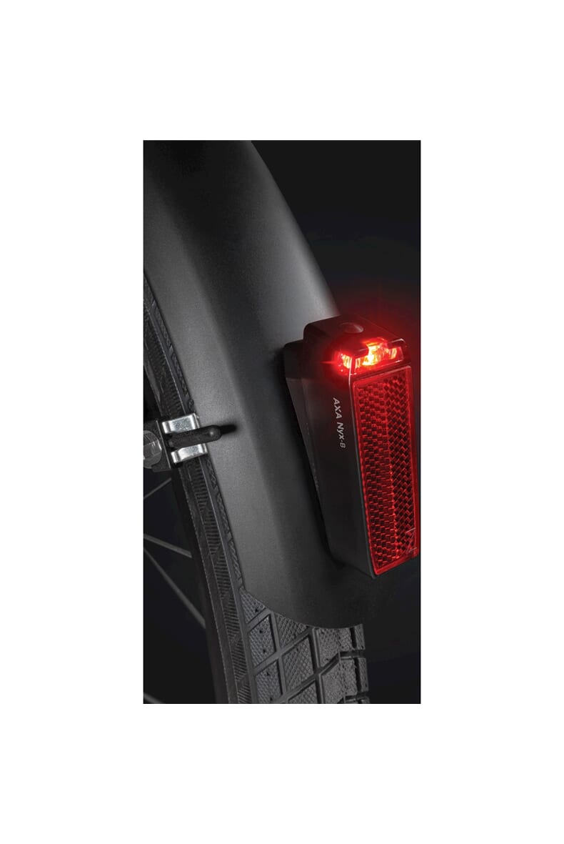 Spatbordachterlicht Axa NYX batterij