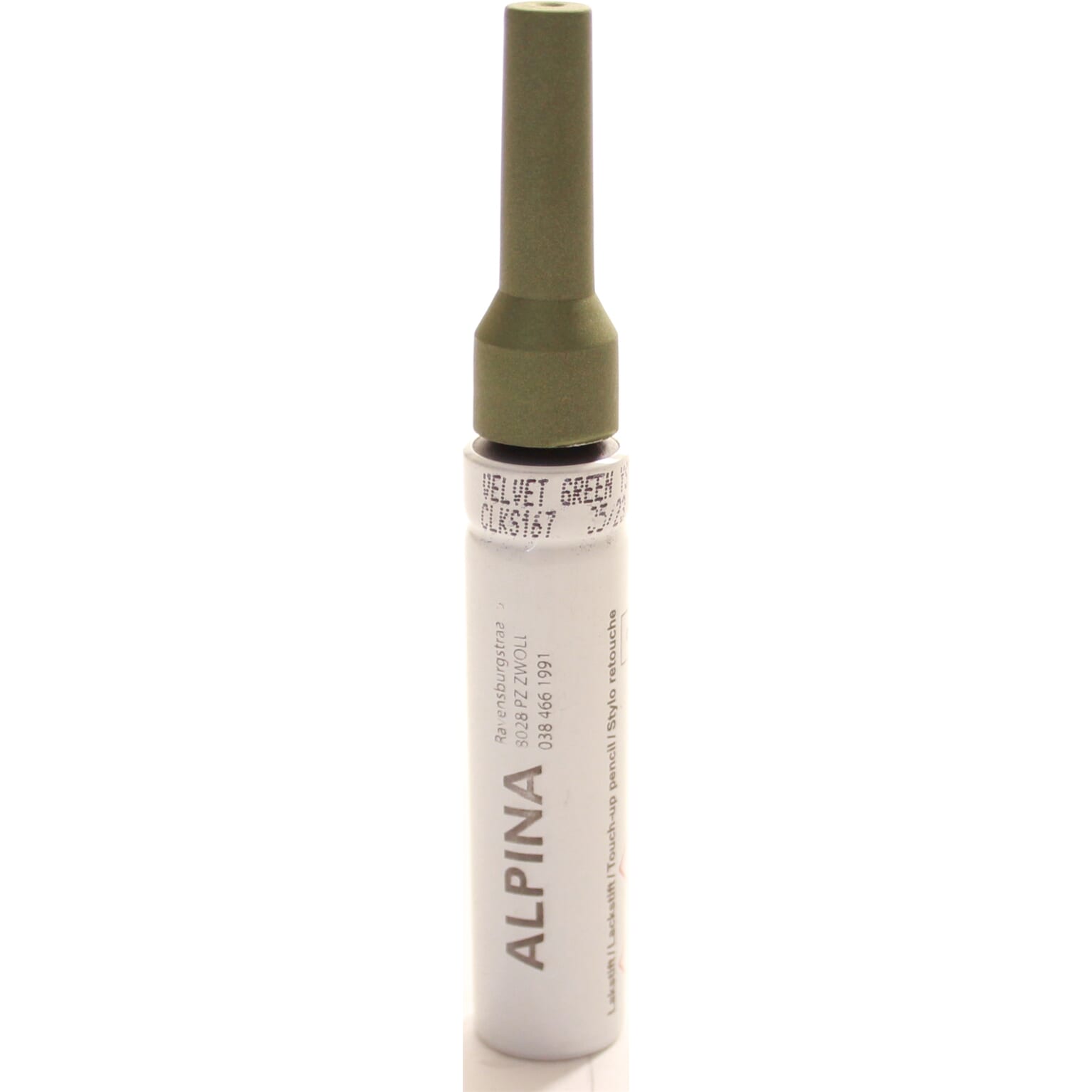Alpina lakstift velvet green ys 9341 matt