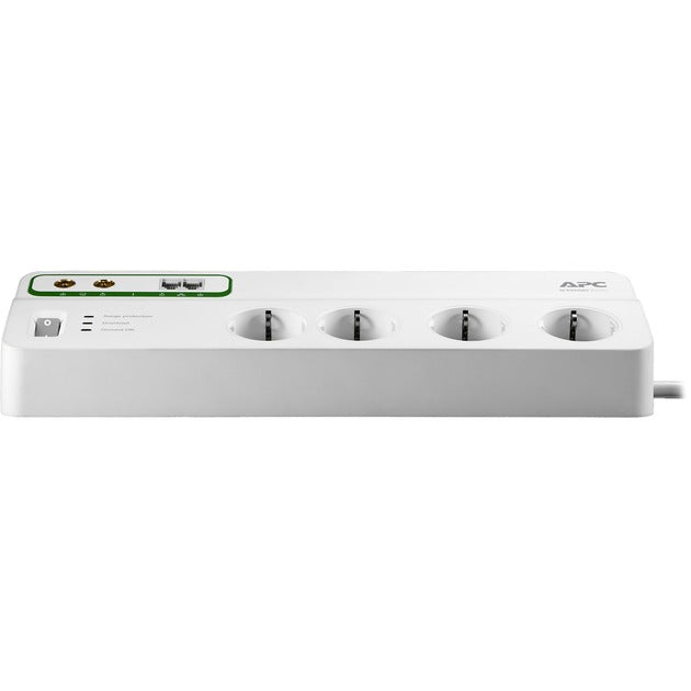 APC Stekkerdoos met overspanningsbeveiliging 8x (+Coax