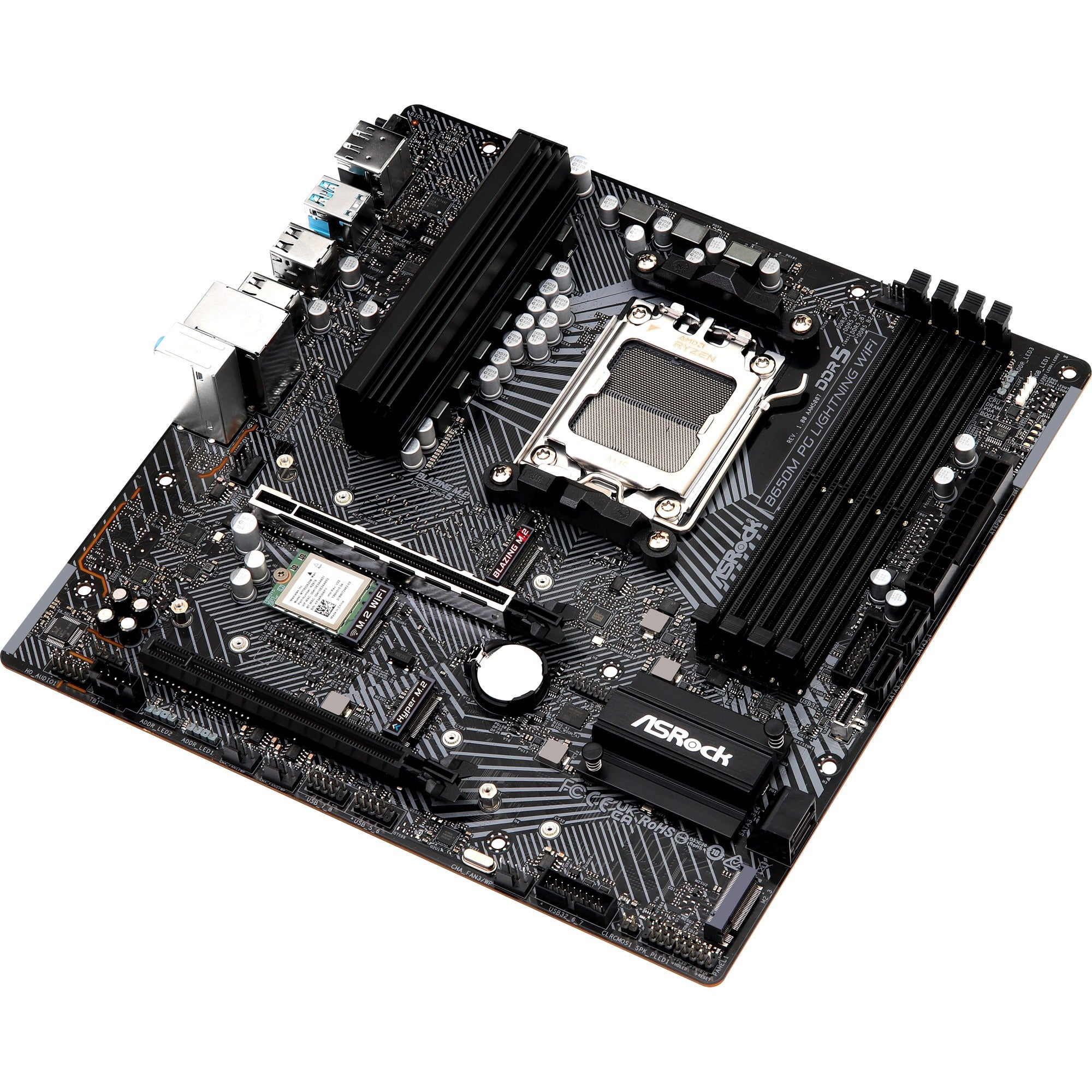 asrock asrock b650m pg lightning wifi