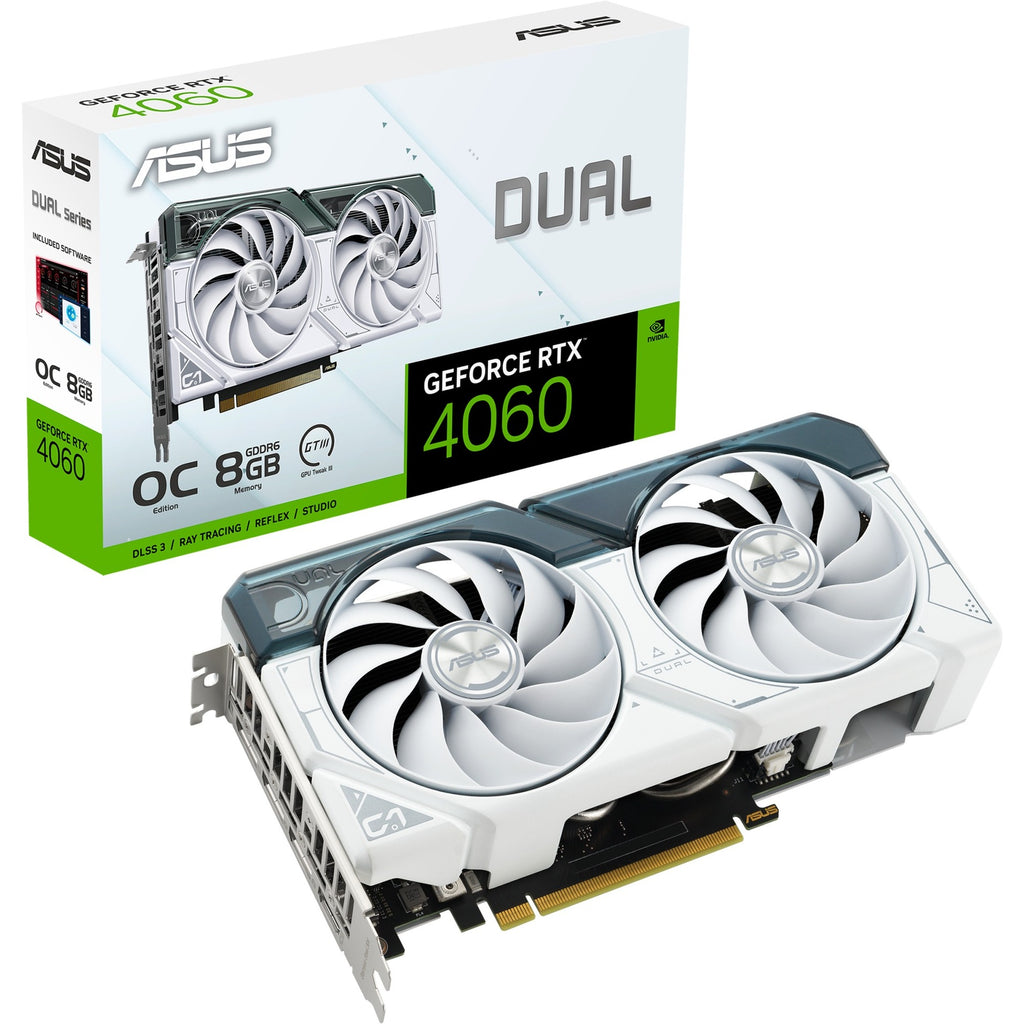 ASUS GeForce RTX 4060 DUAL OC WHITE