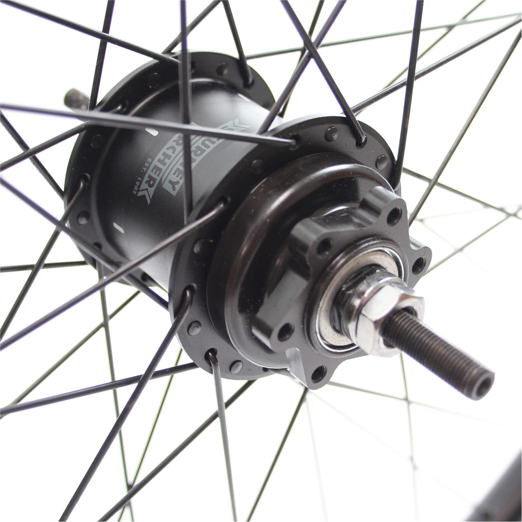 Roland achterwiel 28 sa a2k 2-speed rival26 zwart rvs spk