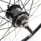 Roland achterwiel 28 sa a2k 2-speed rival26 zwart rvs spk