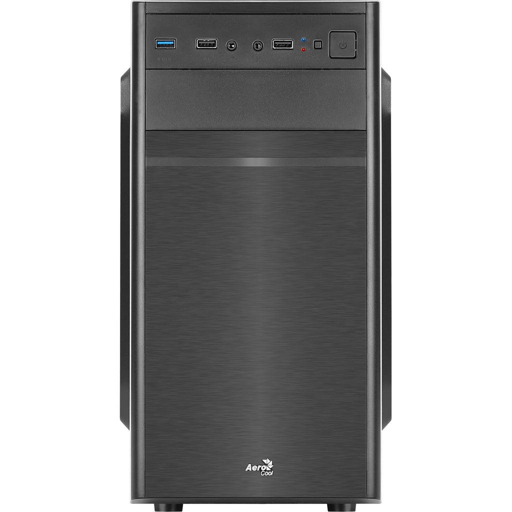 Aerocool cs-103 mini tower behuizing (zwart | 3x usb-a)