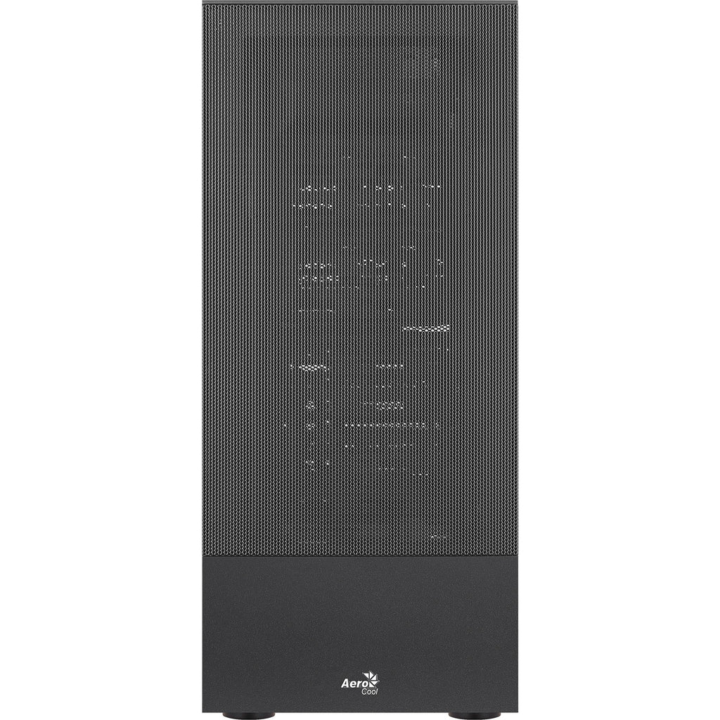 Aerocool cipher s-bk-v1 midi tower behuizing (zwart | 3x usb-a)
