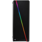 Aerocool cylon midi tower behuizing (zwart | 3x usb-a | rgb | window)