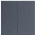 Aqara smart wall switch h1 dubbele schakelaar (antraciet, zigbee 3.0)