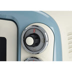 Ariete vintage oven 0979 05 mini bakoven (wit lichtblauw, 18 liter)