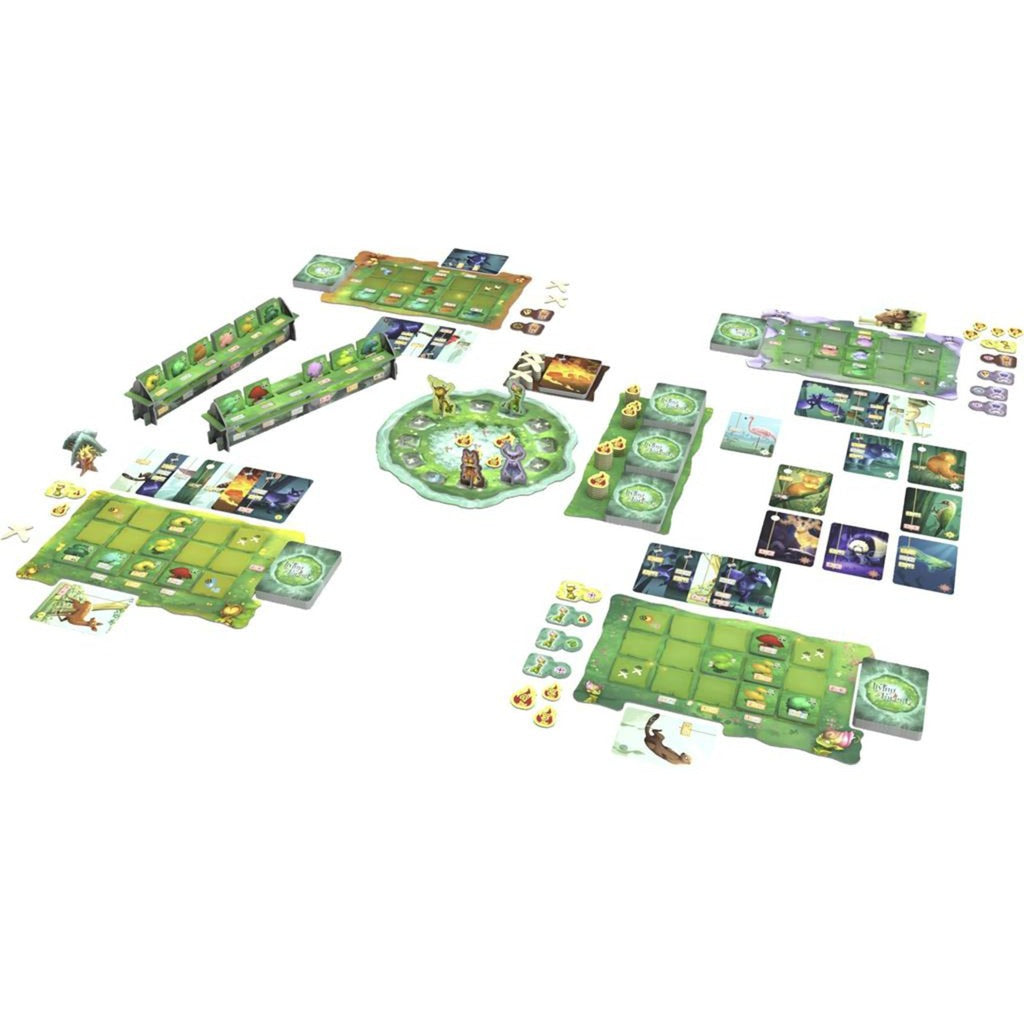 Asmodee living forest bordspel (nederlands, frans, 2 - 4 spelers, 40 minuten, vanaf 8 jaar)