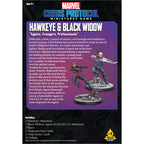 Asmodee Crisis Protocol: Hawkeye and Black Widow