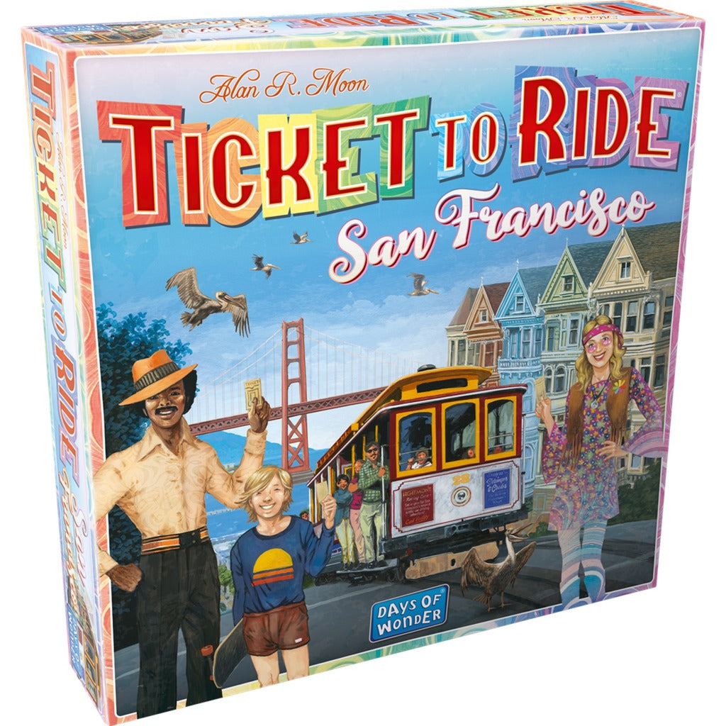 Asmodee ticket to ride - san francisco bordspel