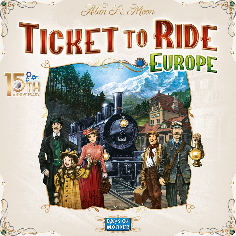 Asmodee Ticket to Ride Europe 15th Anniversary NL