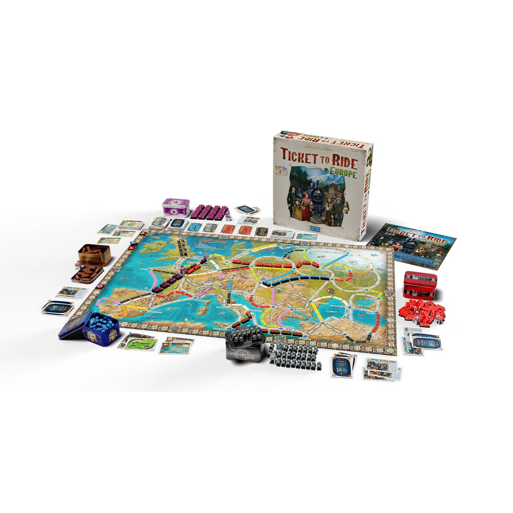 Asmodee Ticket to Ride Europe 15th Anniversary NL