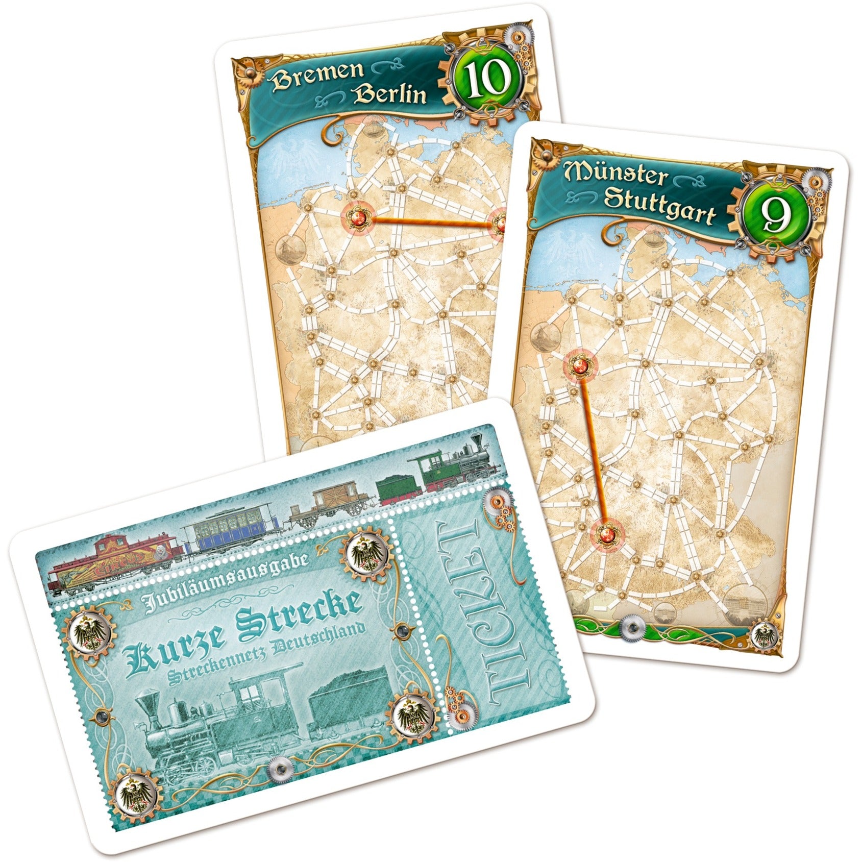 Asmodee ticket to ride - germany bordspel