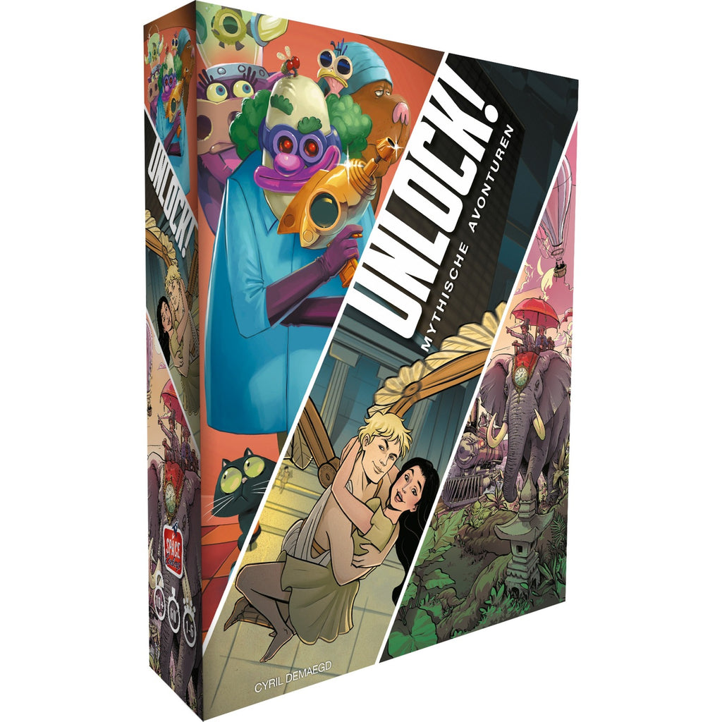 Asmodee unlock! 8 mythische avonturen