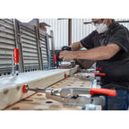 Bessey spanner met schuifstang met horizontale basisplaat stc-ihh 35 - stcihh25