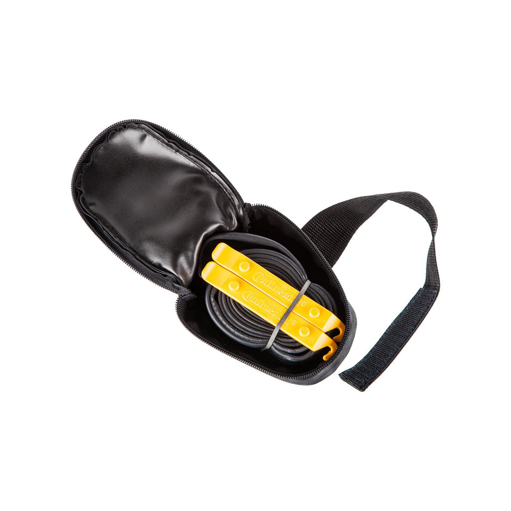 Continental zadeltasje met binnenband av 29 atb + 2 bandafnemers