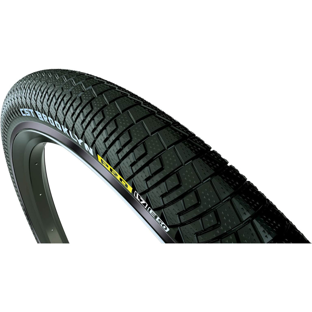 Buitenband: CST Brooklyn Pro Kleur: zwart (2mm anti-lek) Maat: 26x2.1, ETRTO 55-559