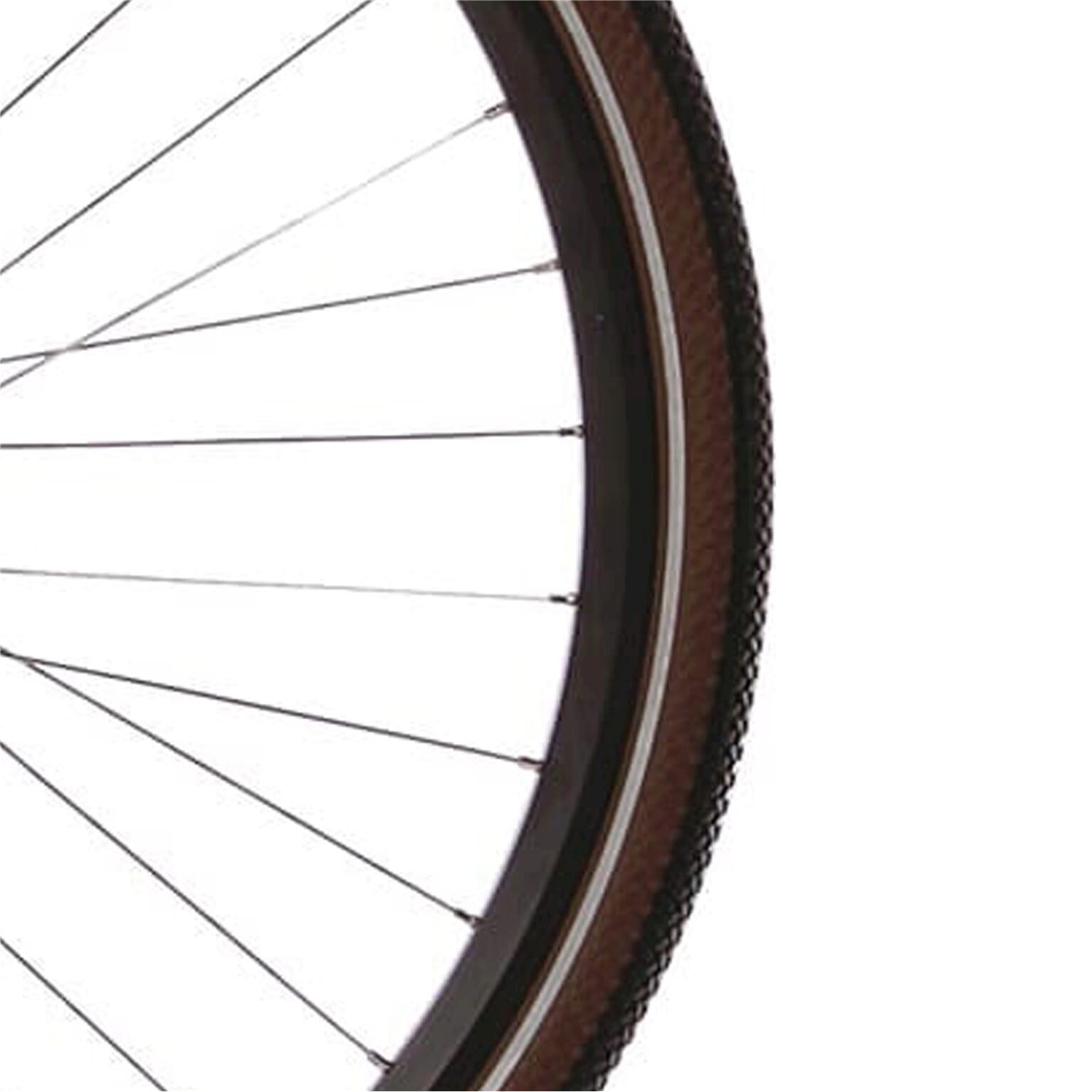 Cortina buitenband canberra 28 x 1.75 zwart bruin refl