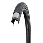 Schwalbe Benelux B.V. Schwalbe road cruiser plus (punctureguard 3mm), zwart met reflectie, 28x1.40 etrto 37-622