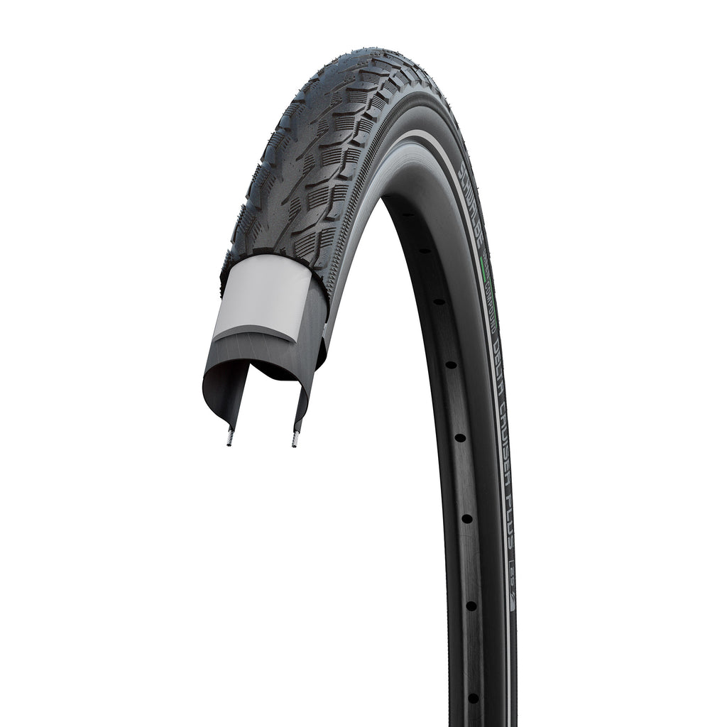 Schwalbe Benelux B.V. Schwalbe draadband delta cruiser plus act 47-622 +r zwart
