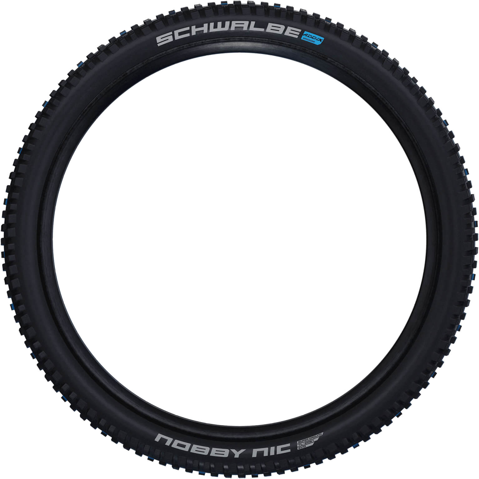 Vouwband Schwalbe Nobby Nic Super Ground 27.5 x 2.25 57-584 mm - zwart
