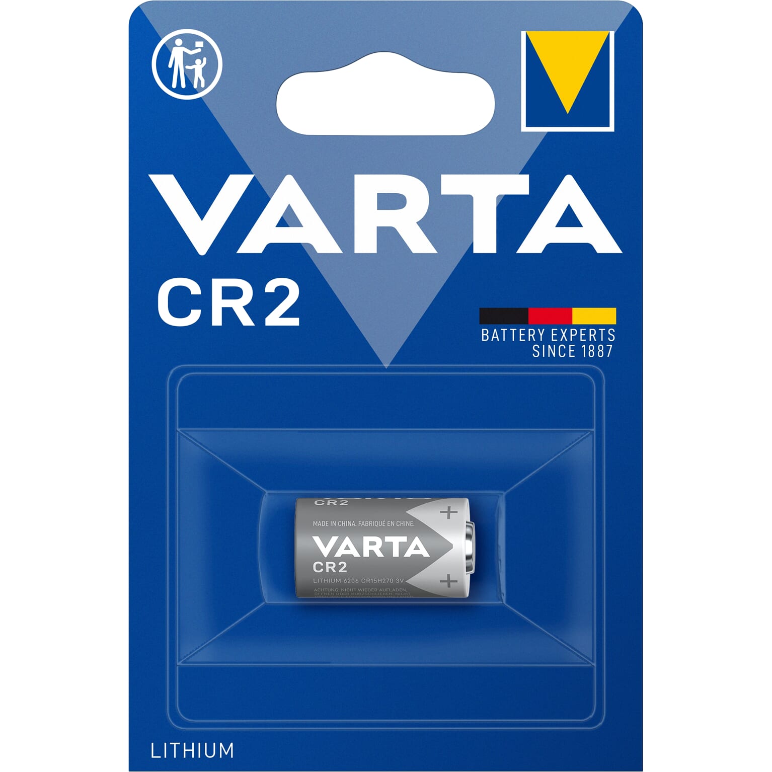 Varta photo lithium cr2 3volt 3211964