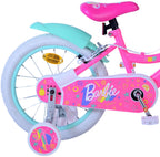 Barbie kinderfiets - meisjes - 16 inch - roze - twee handremmen