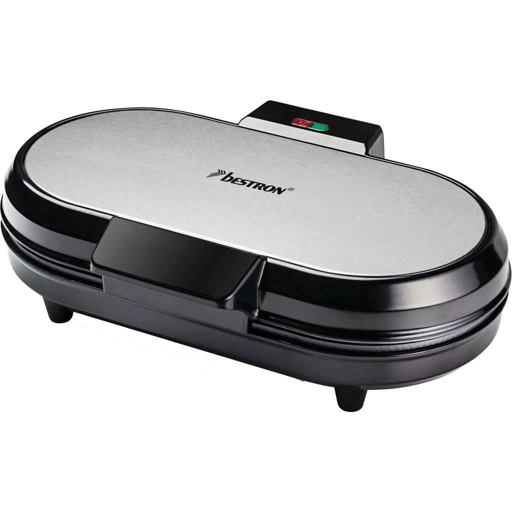 Bestron ADWM730S Dubbele wafelmaker voor klassieke hartvor