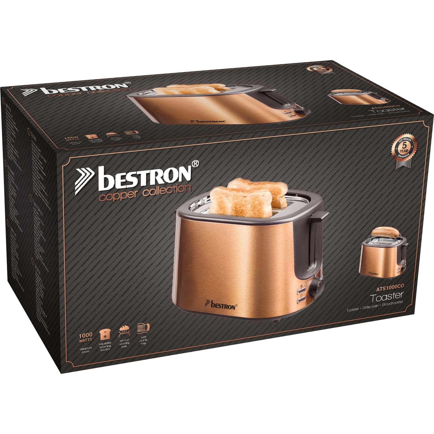Bestron ATS1000CO Broodrooster