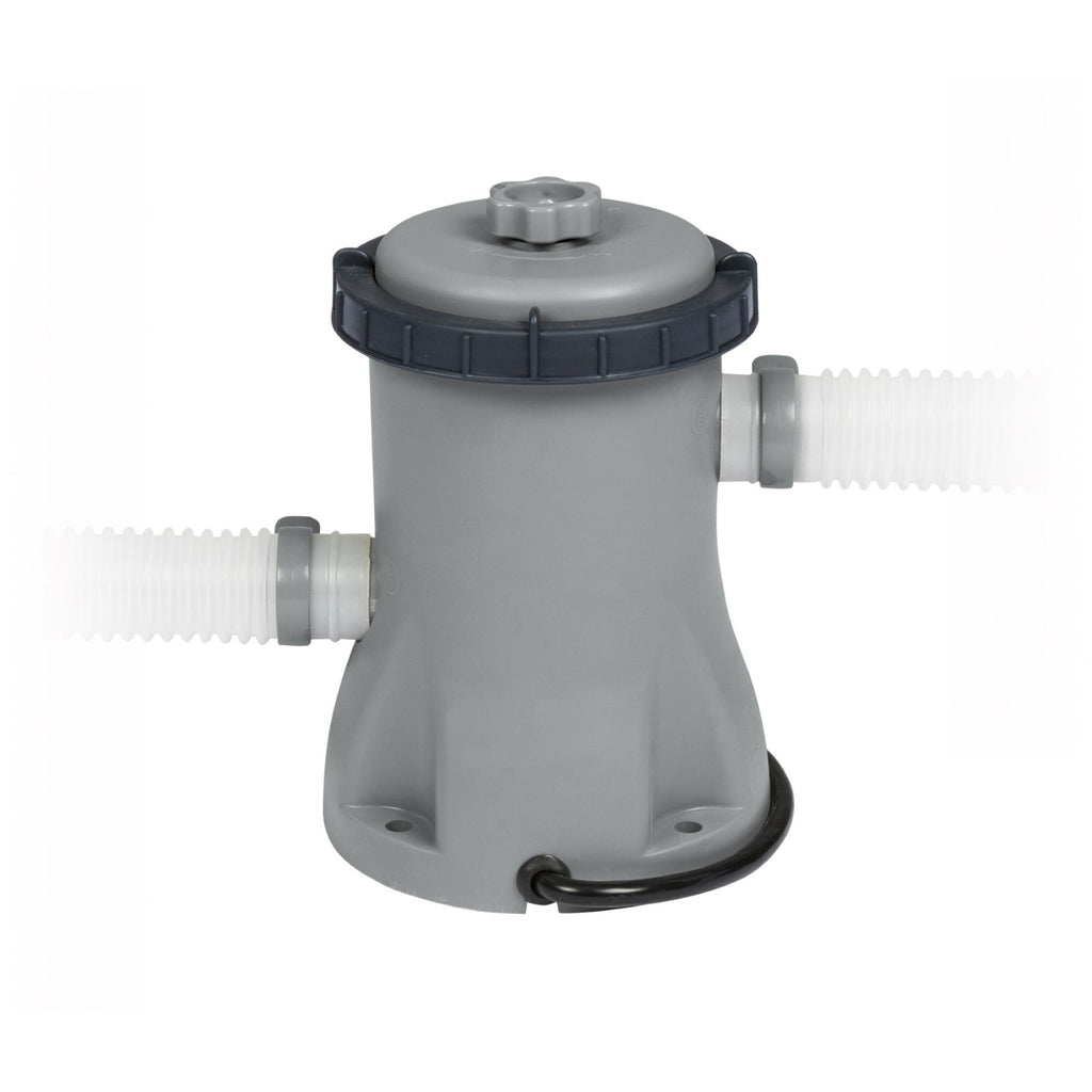 Bestway Zwembad power steel set rechthoek 282