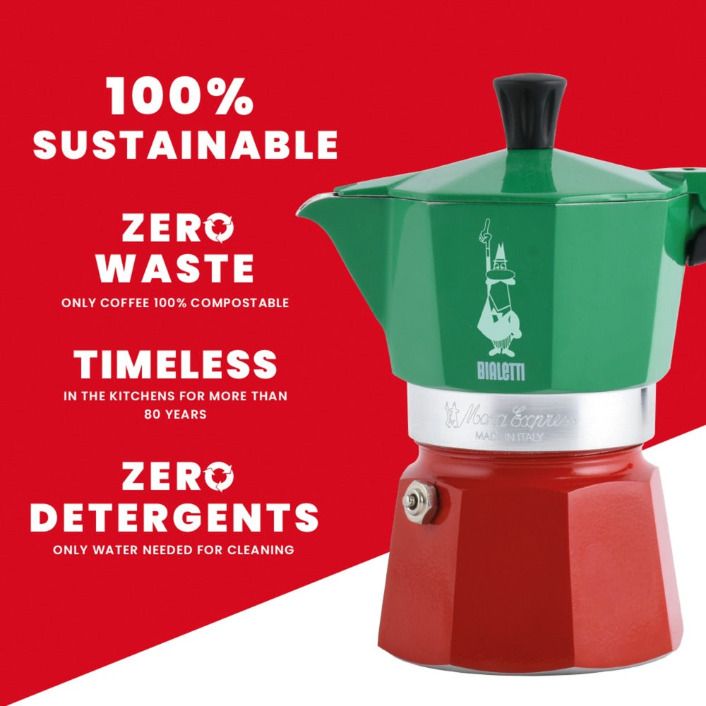 Bialetti Bialetti Moka Express Tricolore 5322