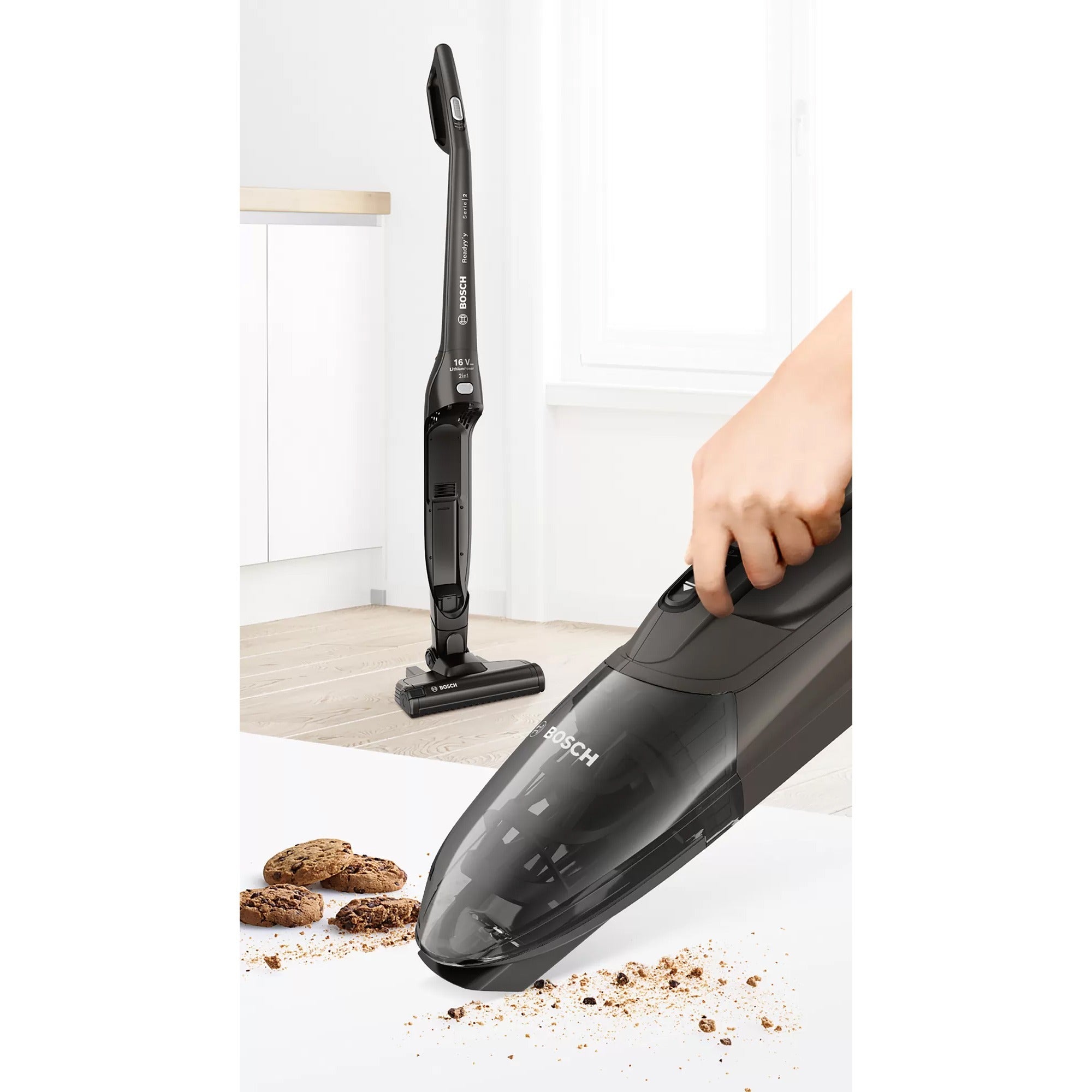 Bosch Oplaadbare stofzuiger Readyy'y 16Vmax